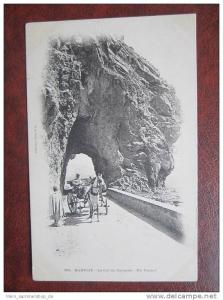 Kabylie Le Col de Tirourda Un Tunnel Algerien CPA AK