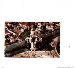 Tébessavue aerinne sur une des portes romaines