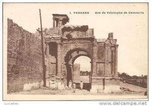 1. TEBESSA. ARC DE TRIOMPHE DE CARACALLA
