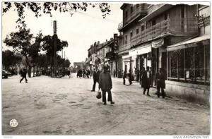 TEBESSA  Le Cours Carnot  Recto verso