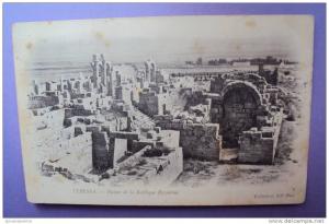 Tébessa  ruines de la basilique byzantine