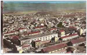 ALGERIE -  Tebessa Vue générale aérienne