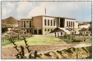 Carte postale hotel de ville de Tebessa Bone Algérie française
