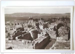 TEBESSA RUINES DE LA BASILIQUE