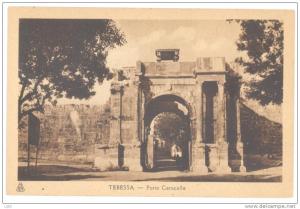 CPA ALGERIE - TEBESSA - Porte Caracalla