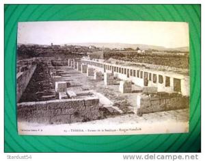 Tebessa-Algérie- Ruines de la basilique-ecuries romaines -n°25