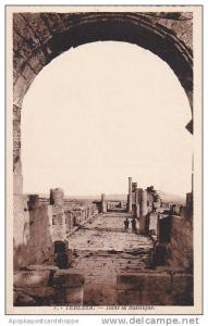 Algeria Tebessa Dans La Basilique