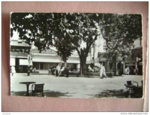 CPSM TEBESSA N°12 LA PLACE DE LA CASBAH