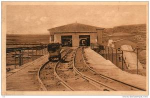 Algérie (Tébessa)-Mine du DJEBEL-KOUIF-Cie Phospates de Constantine-passerelle d´accés aux basculeurs *PRIX FIXE