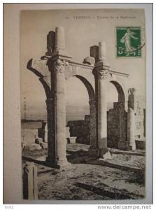 ALGERIE TEBESSA LOT DE CINQ CARTES