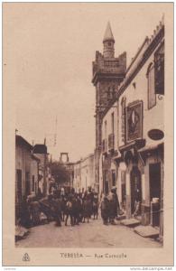 AFRIQUE,AFRICA,AFRIKA,ALG ERIE,ALGERIA,MAGHREB,TEBE SSA,TBESSA,frontière algéro tunisienne,rue CARACALLA,rare