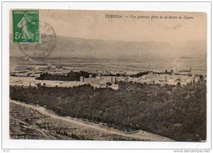 tebessa vue generale prise de la route de zouira