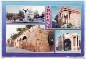 ALGERIE - CP - TEBESSA - Multivue - Neuve