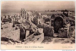 TEBESSA   Ruines de la Basilique Byzantine
