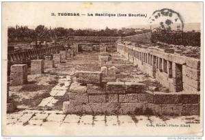 11658   Algeria  Tebessa  La  basilique  (Les  Beuries)  VGSB  1928