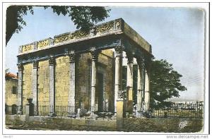 C.P.A. TEBESSA - Le Temple de Minerve