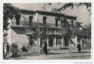 CPSM - TEBESSA - Poste et Télégraphe - oblitérée en 1956