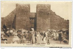 ALGERIE . TEBESSA . PORTE SOLOMON