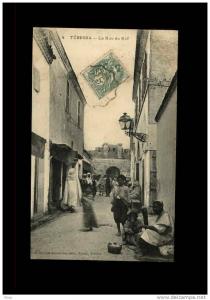 ALGERIE - TEBESSA - 4 - La rue du Kef