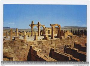 ALGERIE -- TEBESSA -RUINE ---RECTO / VERSO-------b7