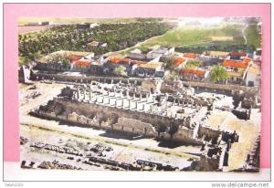 00862 ALGERIE TEBESSA basilique chrétienne - vue aérienne