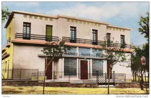 AFRIQUE. ALGERIE. TEBESSA. Vue sur La Poste. Carte Dentelée.