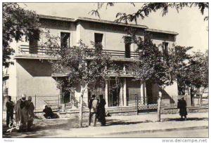 AFRIQUE. ALGERIE. TEBESSA. Vue sur Les Postes et Télégraphes. Carte Dentelée.