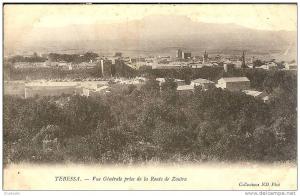 Etr - Algérie - TEBESSA - Vue Générale prise de la Route de Zouïra