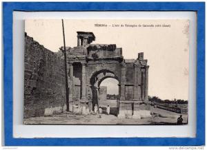 TEBESSA. - . ARC DE TRIOMPHE DE CARACALLA. COTE OUEST