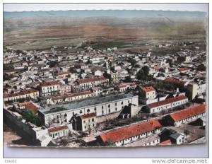 Tebessa 2A   Vue generale aerienne Cachet Poste aux Armées 1958 AFN
