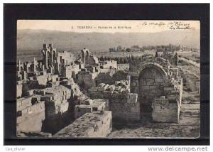 ALGERIE Tebessa Basilique, Ruines, ed Idéale PS 3, 190?