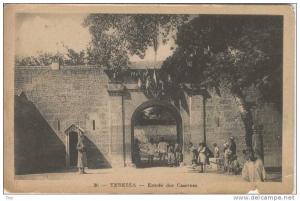 H471 Tebessa Algeria Entree des Casernes