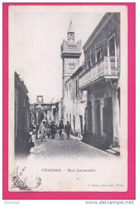 1309 - AFRIQUE - ALGERIE -  TEBESSA  Rue Caracalla