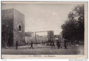 13, TEBESSA, Les Remparts, Animation