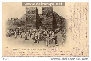 CPA Tebessa - La porte Salomon (Editeur ND N°16)