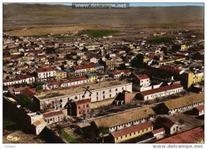 AFRIQUE. ALGERIE. AUTRES VILLES. TEBESSA. Vue Générale Aérienne . Carte Dentelée.