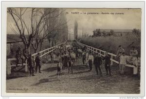 CPA Tiaret Algérie la jumenterie rentrée des juments 1910