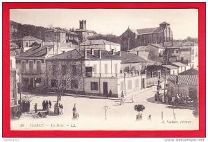 E-Algerie-208P101  TIARET, la poste, animation, cpa BE