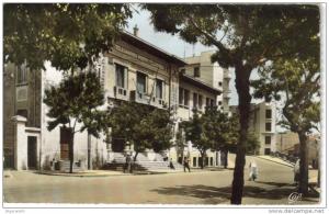 CPSM TIARET (Algérie) - La Poste Antonin Ducuing Architecte