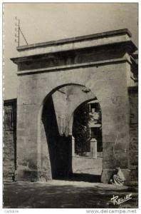 ALGERIE- TIARET-cpsm-Porte de la Redoute