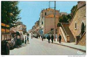 CPSM  Format    CPA       Tiaret    rue Emir Abd El Kader              animée              G-409