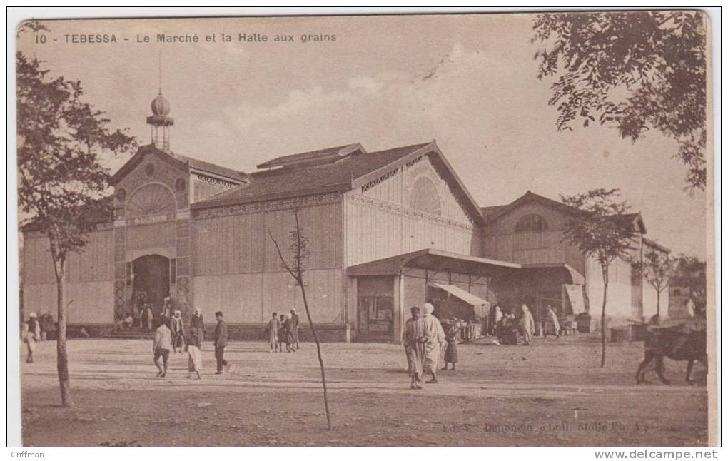 TEBESA LE MARCHE ET LA HALLE AUX GRAINS 1928