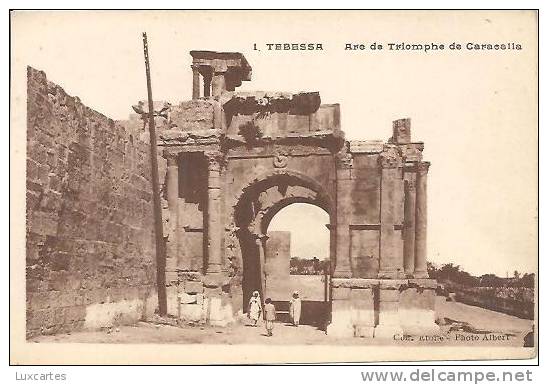 1. TEBESSA. ARC DE TRIOMPHE DE CARACALLA