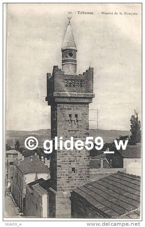 TEBESSA - Minaret de la Mosquée - n° 20