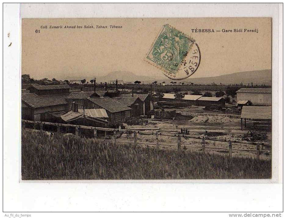 TEBESSA , GARE SIDI FERADJ