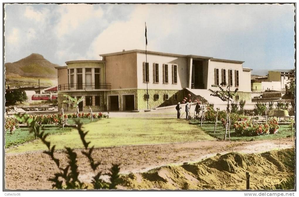 Carte postale hotel de ville de Tebessa Bone Algérie française