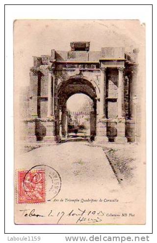 TEBESSA  ARC DE TRIOMPHE QUADRIFONS DE CARACALLA