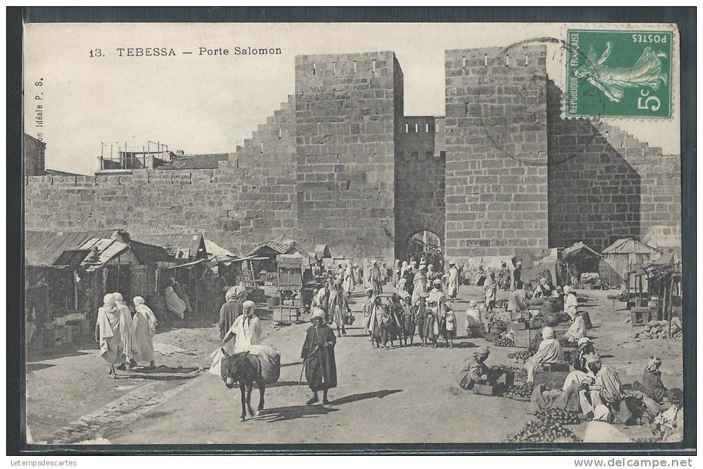 - CPA ALGERIE - Tébessa, Porte Salomon