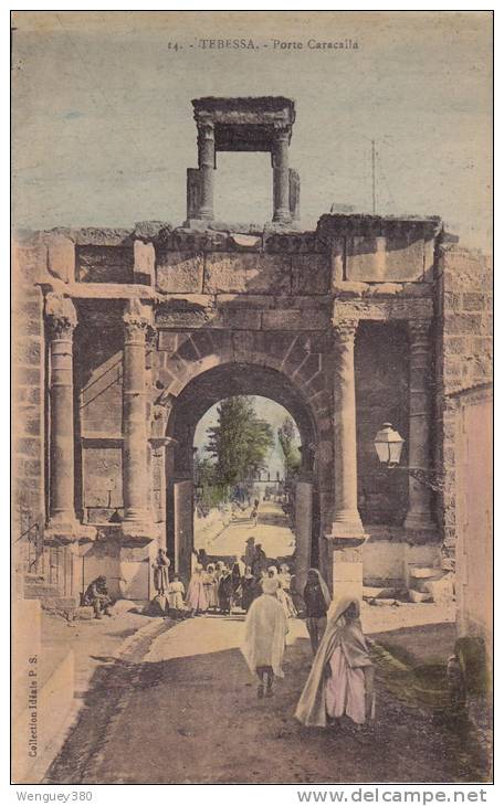 TEBESSA  -Porte Caracalla    BEAU PLAN