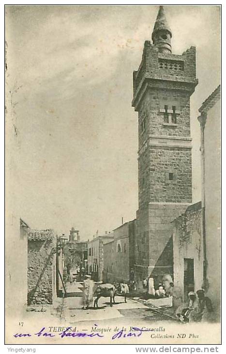 ALGERIE.TEBESSA.MOSQUEE DE LA RUE CARACALLA